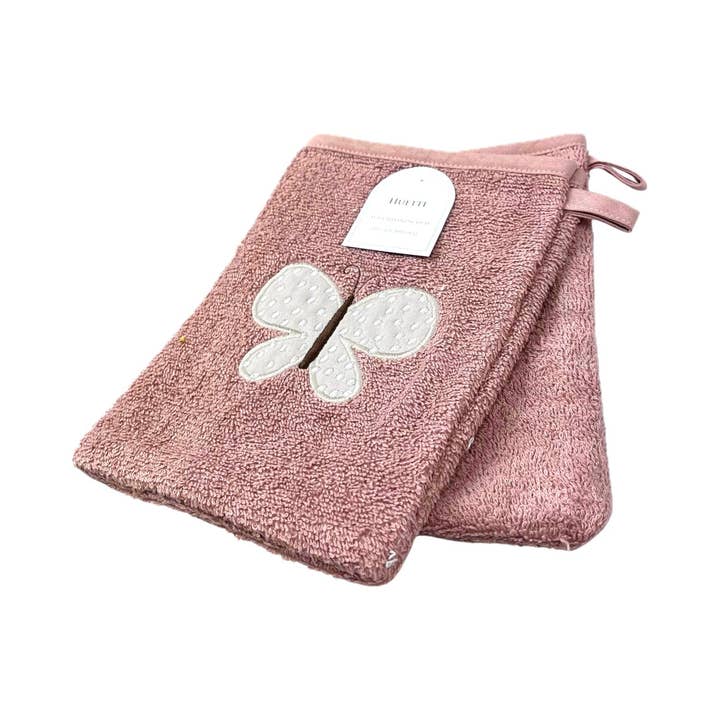 VewoTex - Wholesale Wash Cloth - Kids & Baby - 2-pack baby wash mitts » Set of 2 children's washcloths terry » 21 x 15 cm pure cotton » wash mitts3