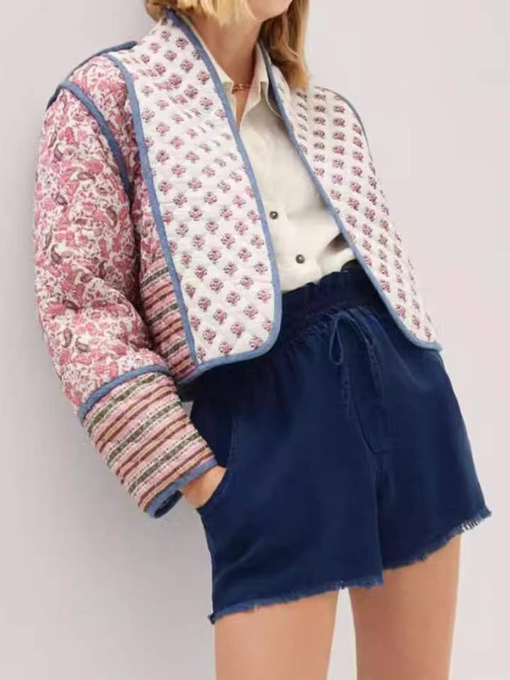 Patchwork Quilted Jacket and other Purchase Wholesale patchwork jacket. Free Returns & Net 60 Terms on Faire trending on Faire.