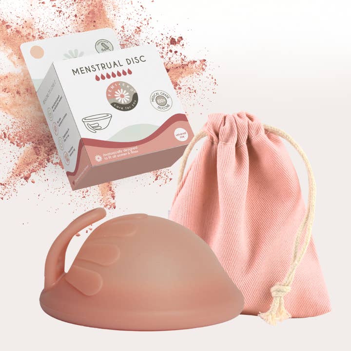 FEMIEKO GROUP SRL - Wholesale Menstrual Cup - Femi.Eko® Universal Menstrual Disc – Reusable, 50ml capacity11