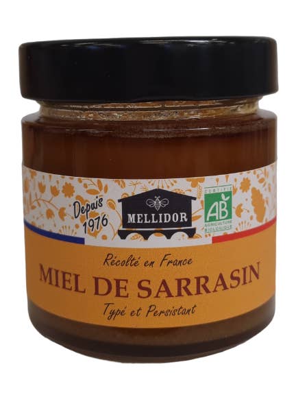MIEL DE TRIGO SARRACENO ORGÁNICA DE FRANCIA - 750 G, 400 G, 220 G para venta al por mayor de Mellidor