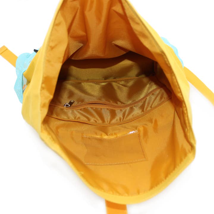 Les Déglingos, France - Wholesale Backpack - Kids - LES DEGLINGOS ROLLTOP BACKPACK CYRANOS THE FOX - 41CM5