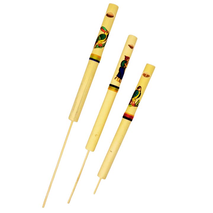 Now N Zen - Wholesale Musical Instrument - Bamboo Slide Whistle -Minimum 3pcs