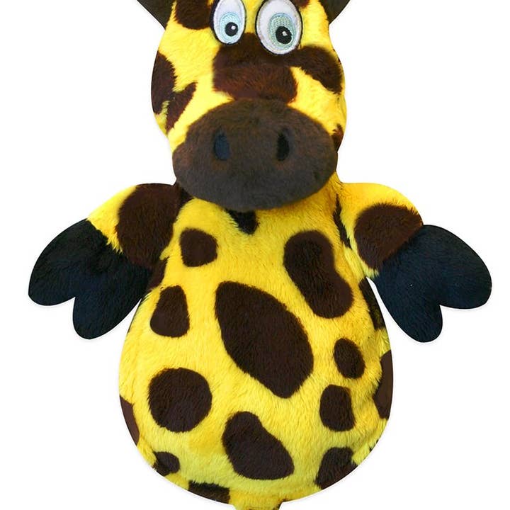 goDog Hear Doggy Giraffe w/Chew Guard Plush Dog Toy for wholesale by Pet Palette Distribution
