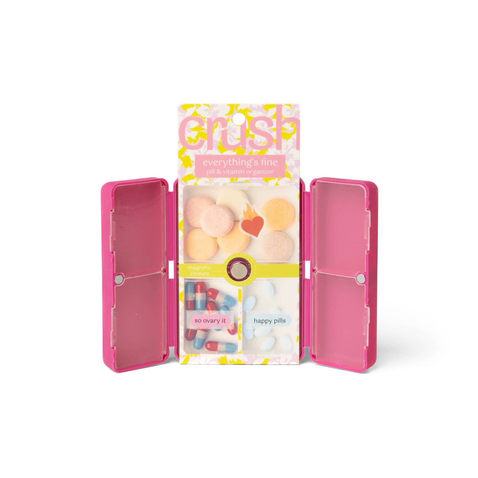 DM Merchandising - Wholesale Pill organiser - Crush Everything's Fine Pill & Vitamin Case6