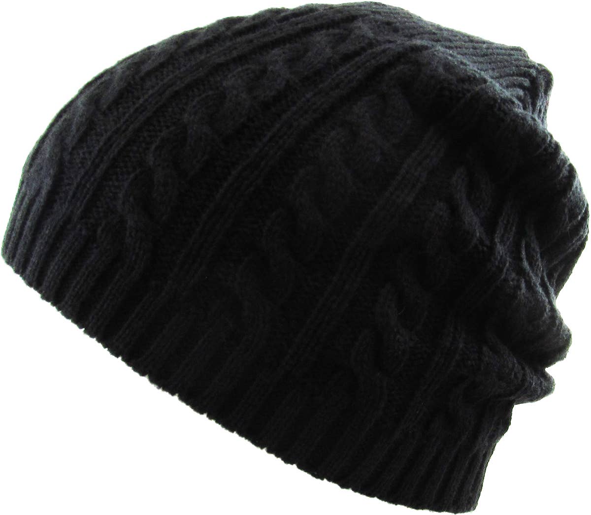 KBETHOS - Wholesale Beanie - Unisex - Cuffless Cable Knit Beanie1