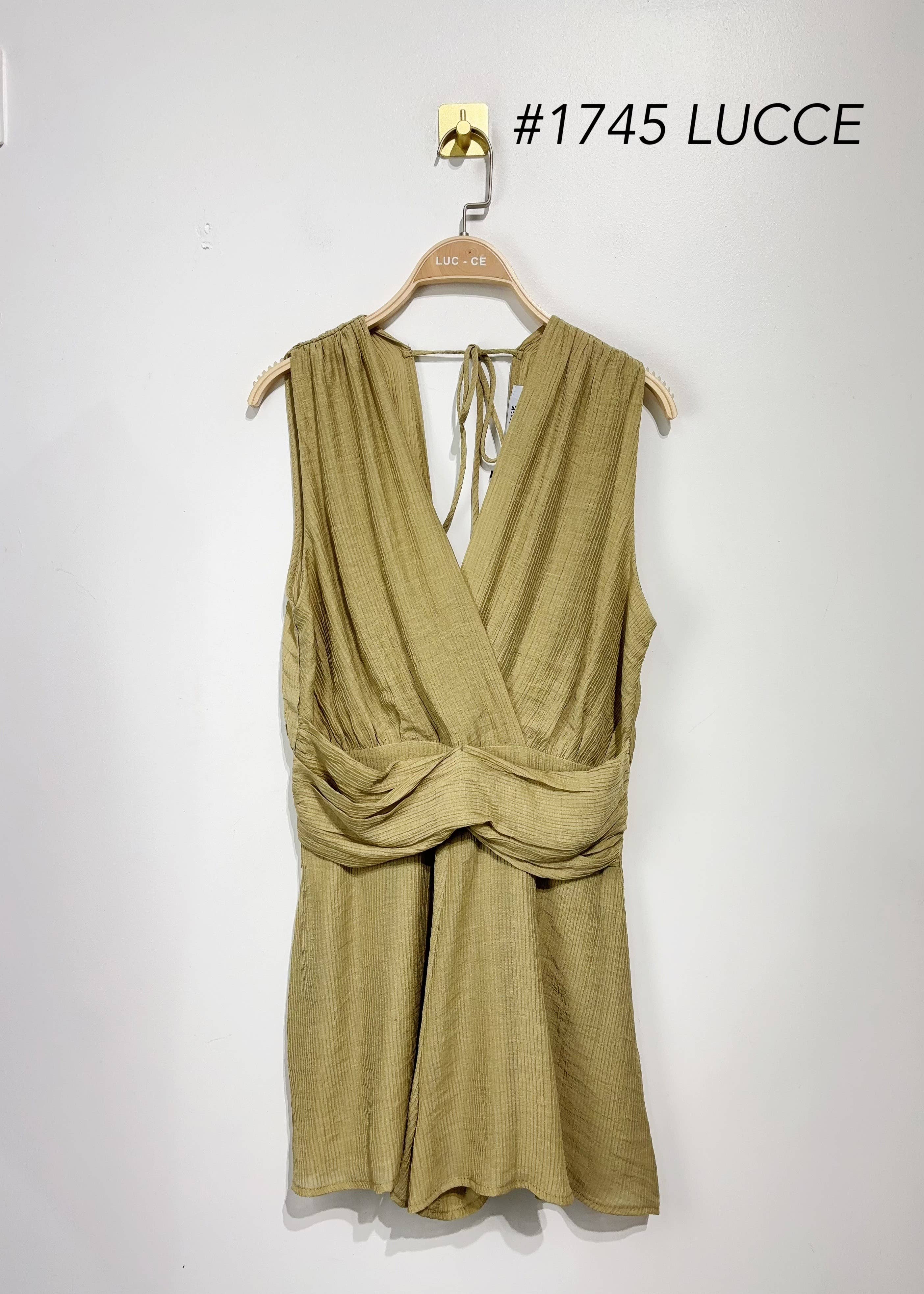 LUCCE - Wholesale Onesie - Women's - Pleated playsuit - 17453