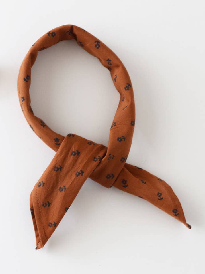 Cider Bandana for wholesale by Tiny Poet