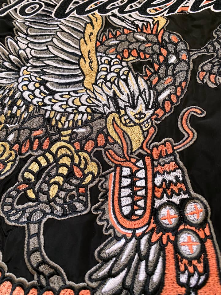 1% Talent - Wholesale Bomber Jacket - Women's - 1%talent Dragon + Eagle Bomber Jacket3