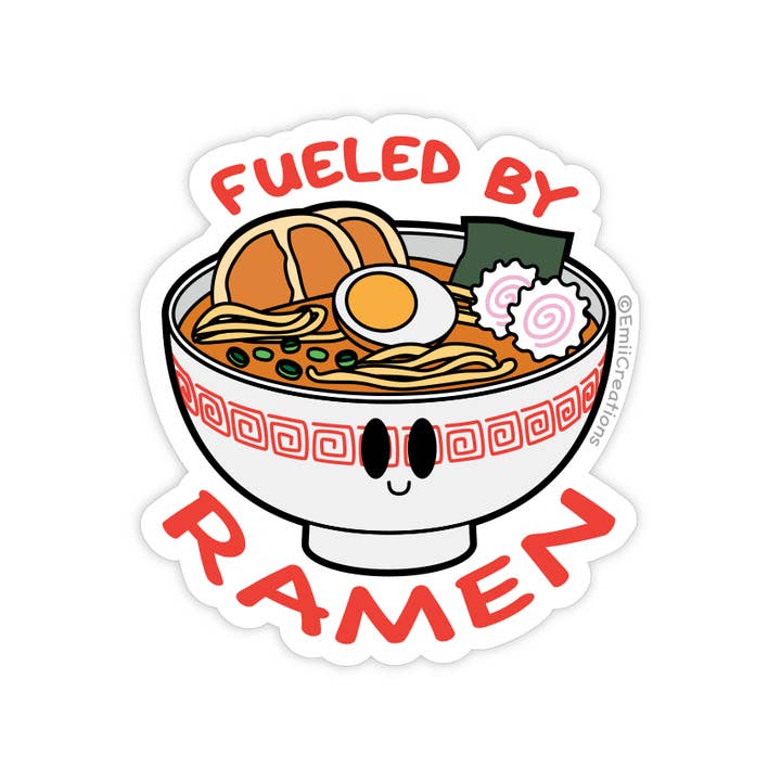 Emii Creations - Wholesale Sticker - Fueled By Ramen Vinyl Sticker