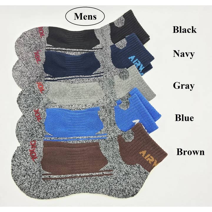 Comfortarians - Wholesale Socks - Unisex - Unisex Athletic Quarter Socks For Sport Activities5