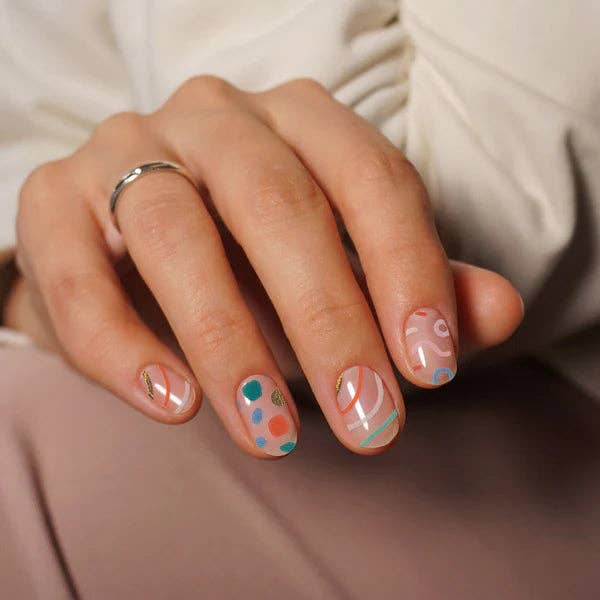 Beauty Goddess - Venta al por mayor Decoración/pegatinas de uñas - MoYou London Tira de Uñas de Gel ★ CONFETTI DIP4