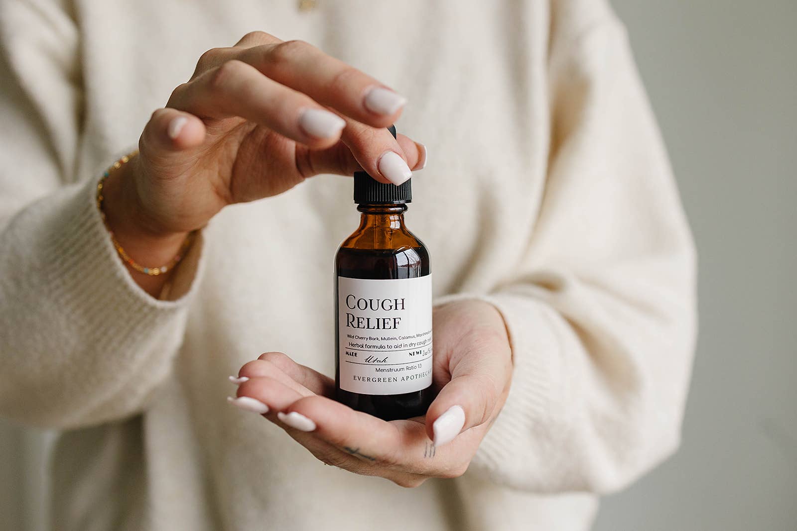 Evergreen Apothecary - Wholesale Tincture - Cough Relief- Herbal Tincture