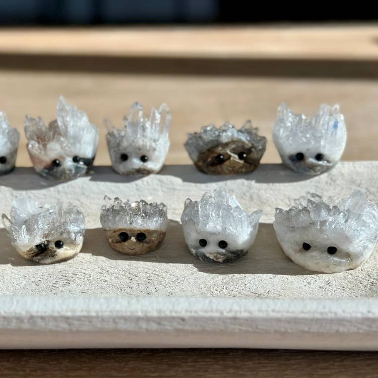 Picki Nicki - Wholesale Spiritual Stone/Crystal - Quartz Crystals with Faces- Punk Rocks Crystal Hedgehogs6