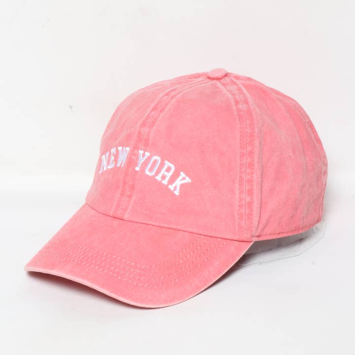 David And Young - Wholesale Baseball Cap - Women's - New York Solid Cotton Hat.8