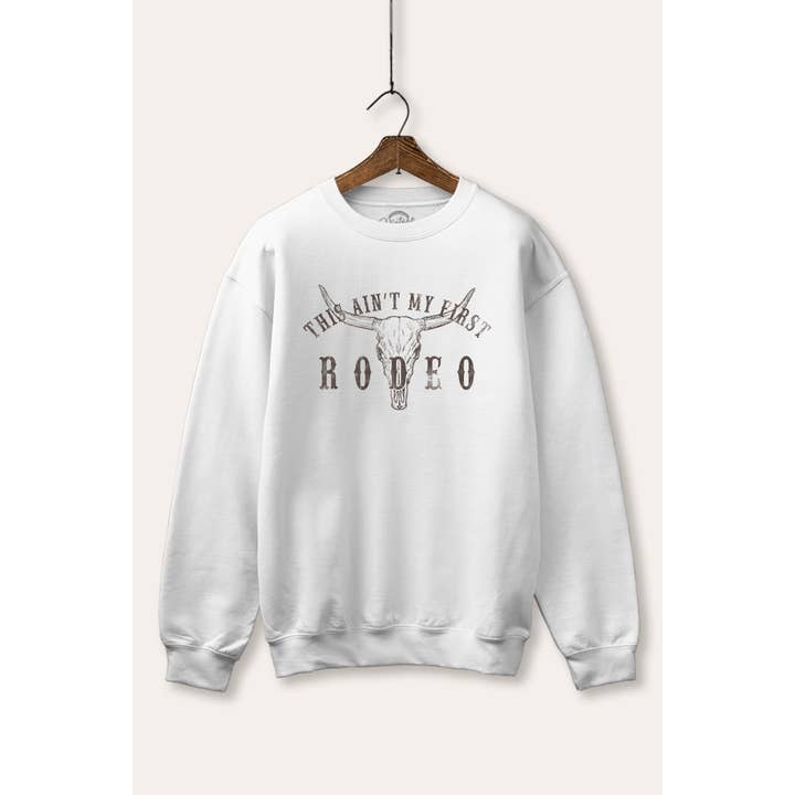 FELPA TIPOGRAFICA "NON È IL MIO PRIMO RODEO" per la vendita all'ingrosso da parte di STARCHIS