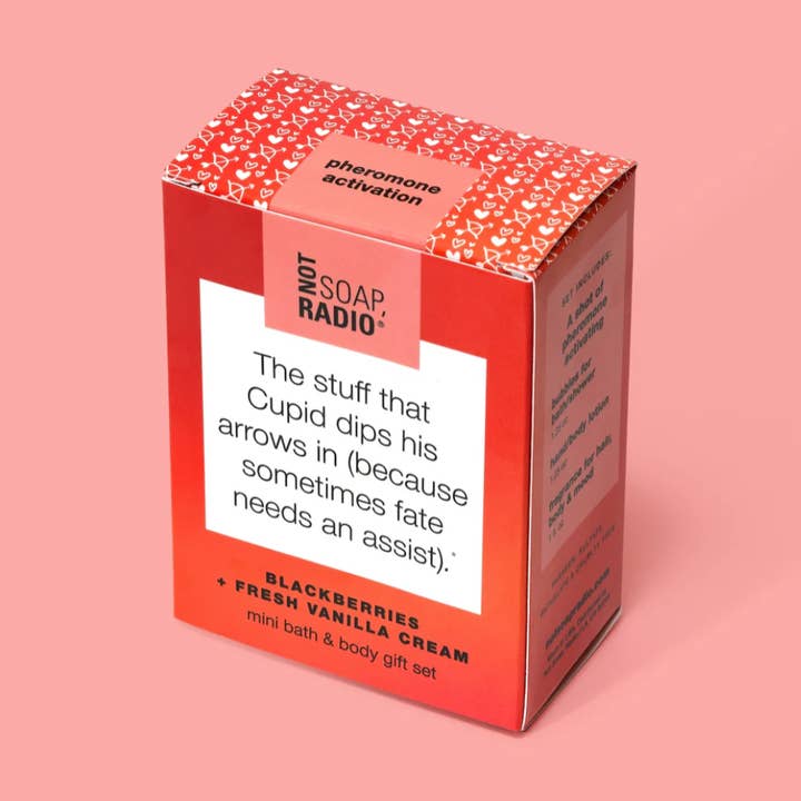 The stuff that Cupid dips his arrows in Mini Gift Set for wholesale by Not Soap, Radio