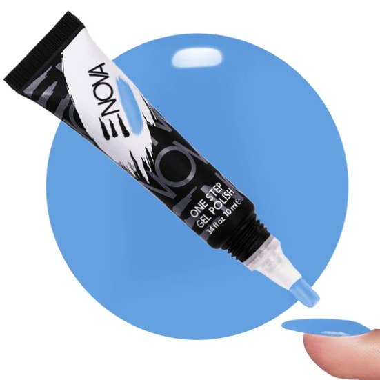 One Step Gel Polish, Blue - Simma Down Now for wholesale by Enova Cosmetics