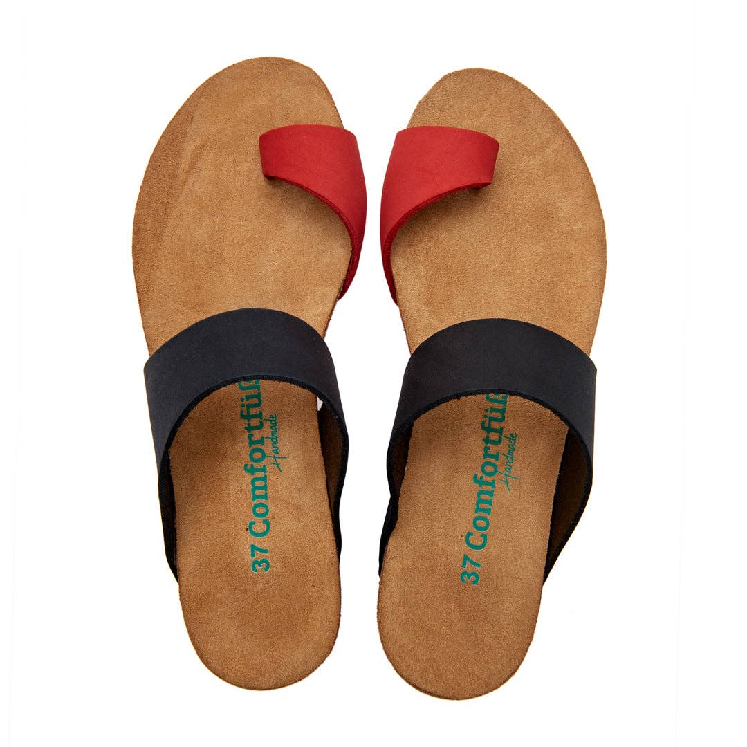 Comfortfusse – Engroshandel sandal - Dame – Fae - Ægte Læder Ortopædiske Tåsandaler21