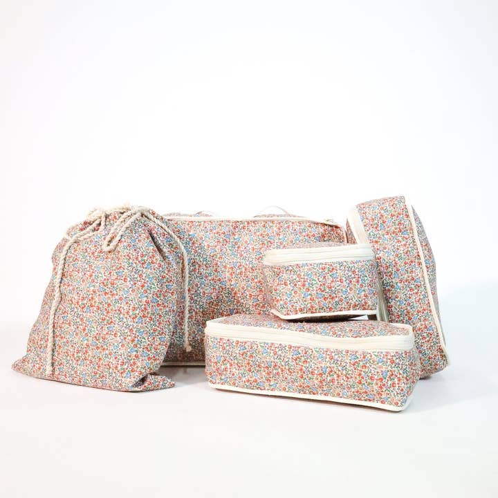 Sunshine Tienda - Wholesale Packing Cube - Floral Packing Cube Set