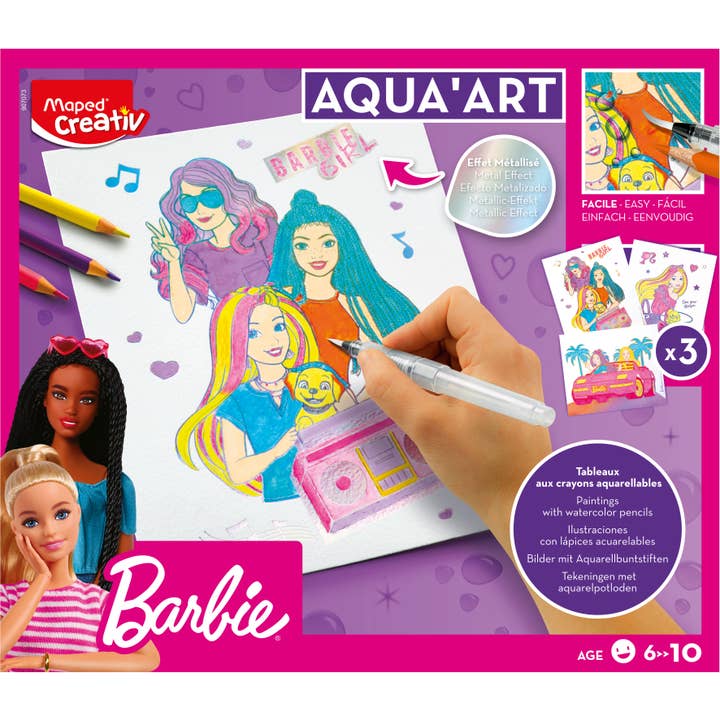 Maped Deutschland GmbH - Wholesale Art Set - Kids & Baby - Aqua'Art coloring kit - Barbie