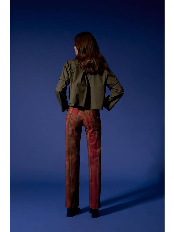 Virago Barcelona - Wholesale Button Down Shirt - Women's - MIA Shirt Khaki2