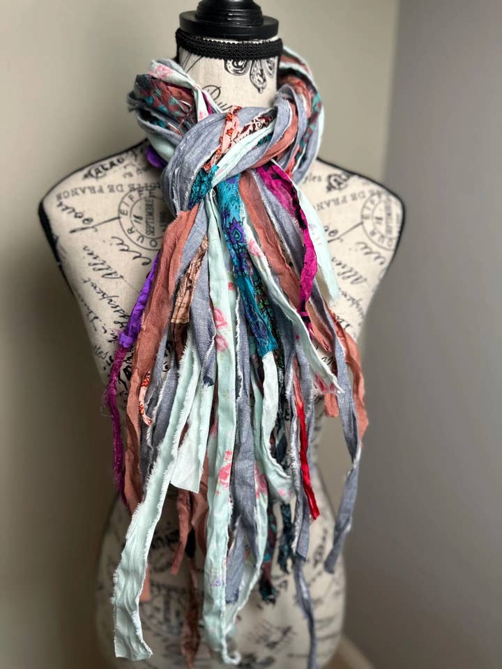 Fringe Scarf - The Colors of Wander for wholesale by The Curated Raven