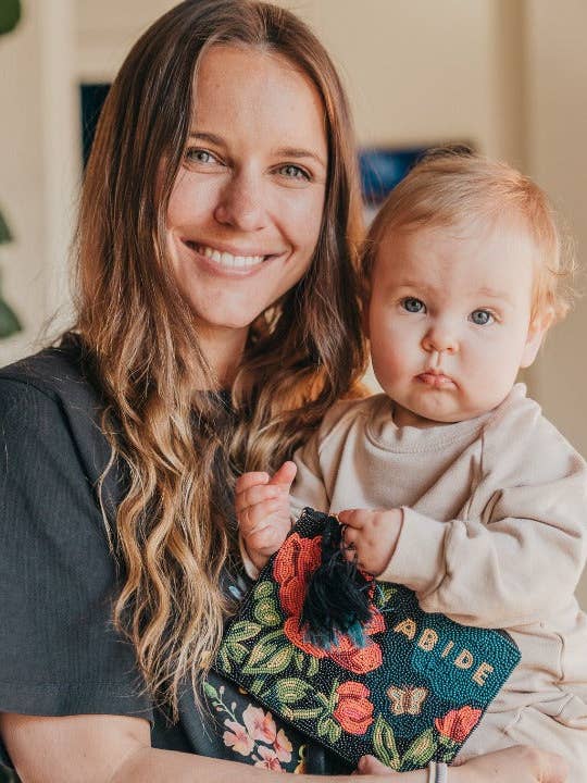 GraceLaced by Ruth Chou Simons - Wholesale Screen Printed T-Shirt - Women's - You Don’t Have To Be Blooming To Be Growing T-Shirt6