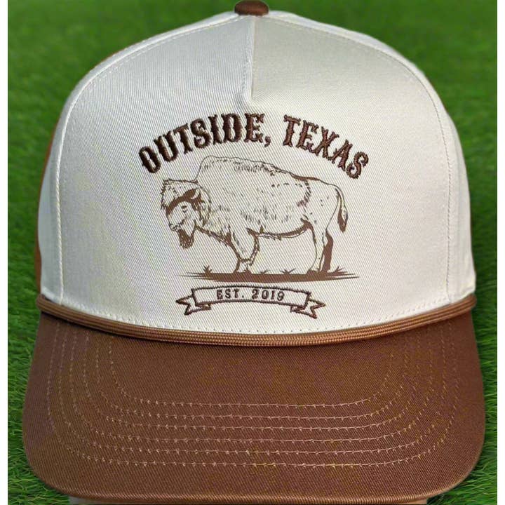 The Bison Cap for wholesale by Outside, Texas