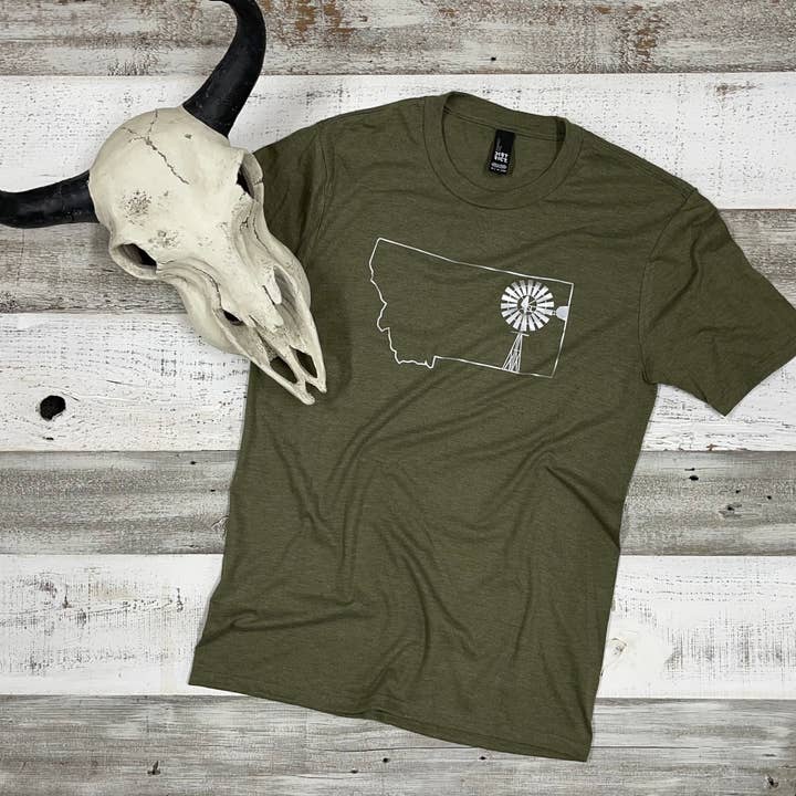 Vindmølle i Montana for engroshandel hos Basic Batch Apparel