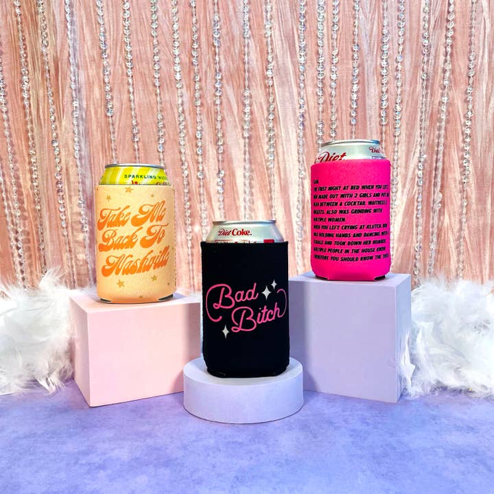 A Shop of Things - Wholesale Drink huggers & koozies - Bad Bitch Koozie5