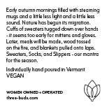 Three Buds Apothecary - Wholesale Jar/Filled Candle - Sweater Weather Hand Poured Soy Candle2