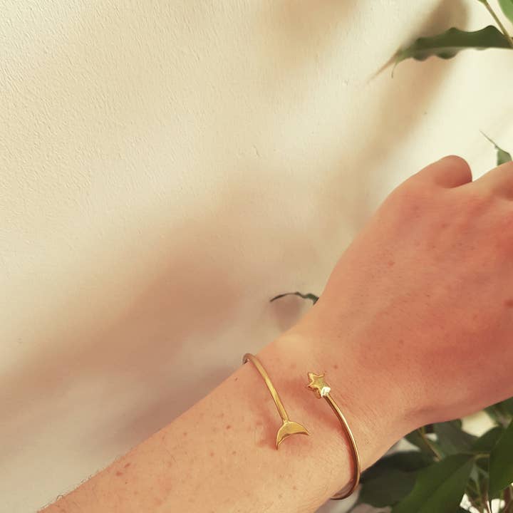 Kaali Boutique - Wholesale Cuff Bracelet - Star & Sun Bracelet / Bangle / Brass / Galaxy / Ethnic / Rustic / Bohemian / Hippie / Gypsy / Psy / Chic / Jewellery / Body / Adjustable3