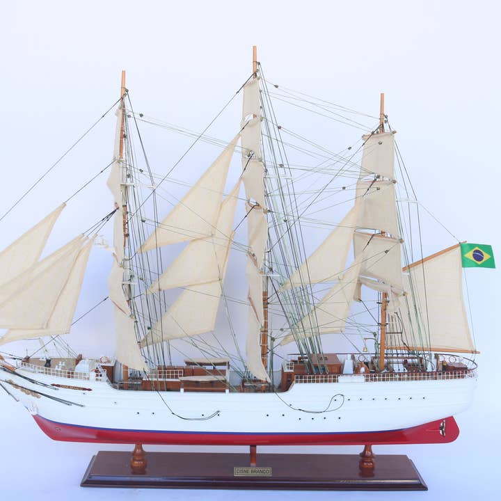 CISNE BRANCO/scheepsmodel/handgemaakt/kompas-modellen voor wholesale door Schuette & Weiss