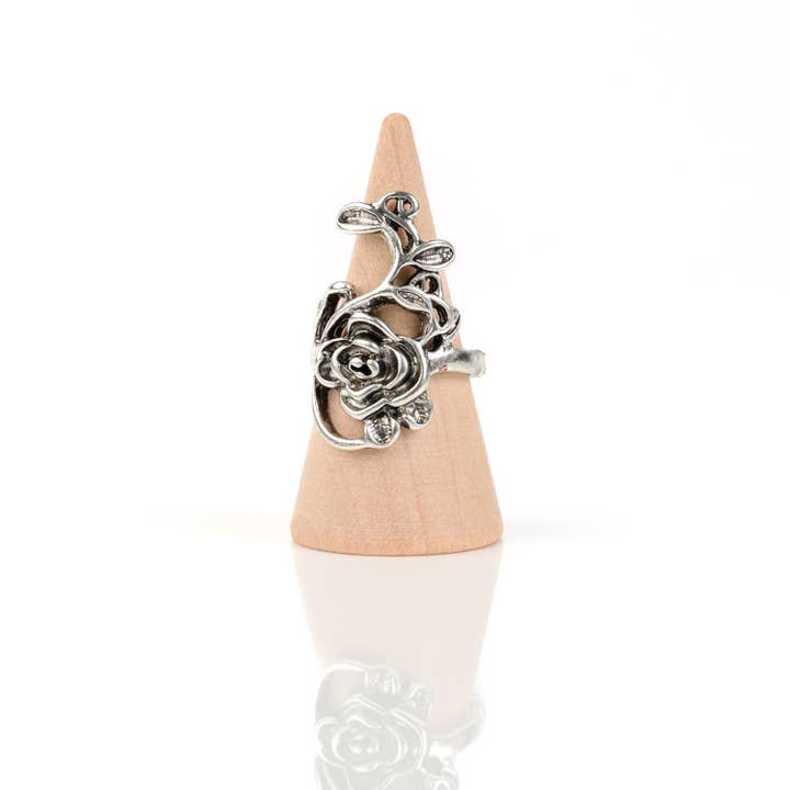 Henna Shoppe - Wholesale Cocktail/Statement Ring - Rose Ring6