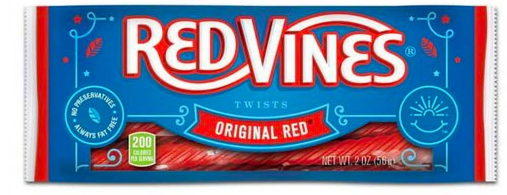 O'Shea's Candies Sweet Shop - Wholesale Licorice - Nostalgic 1914 Original RED VINES Licorice 16ct Display Box1