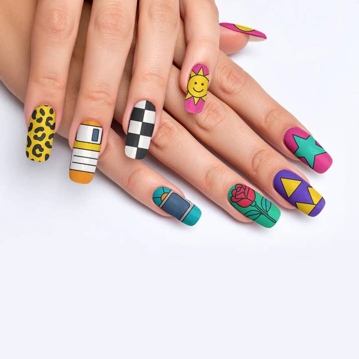 FYNE BODY - Wholesale Press-on/fake nails - Sugar Rush 90's Press-On Nails79