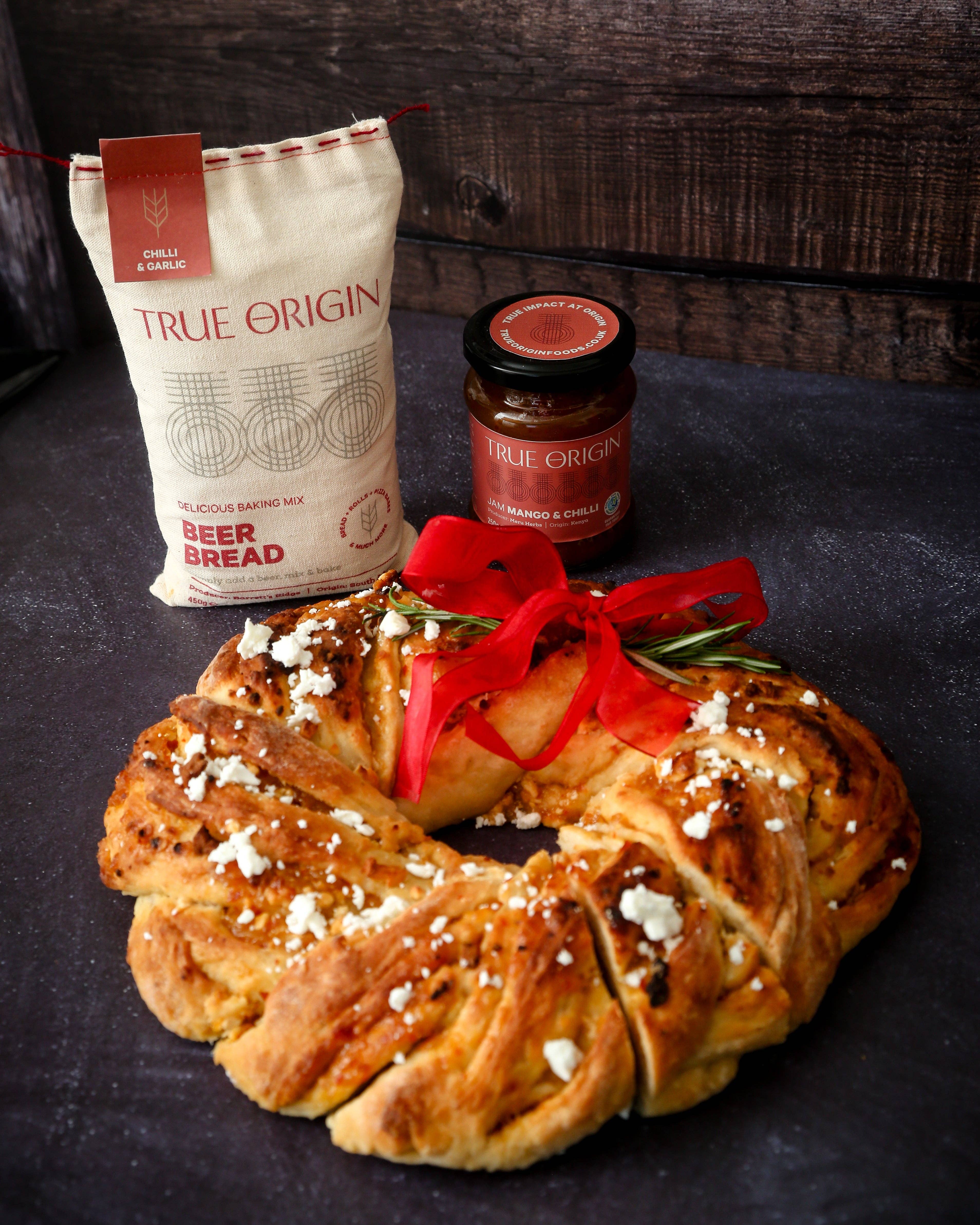 True Origin Foods – wholesale Bread mix – Chilli & Garlic Beer Bread (450g)10