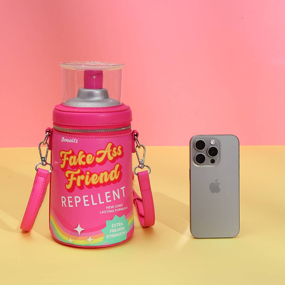 Bewaltz - Wholesale Crossbody Bag - Women's - Spray Bottle- Fake Ass Friend Repellent Handbag2