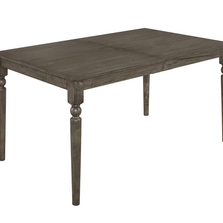 Home Design - Wholesale Side Table - Clinton 7-pieces Dining Table and Chair Table only - Taupe2