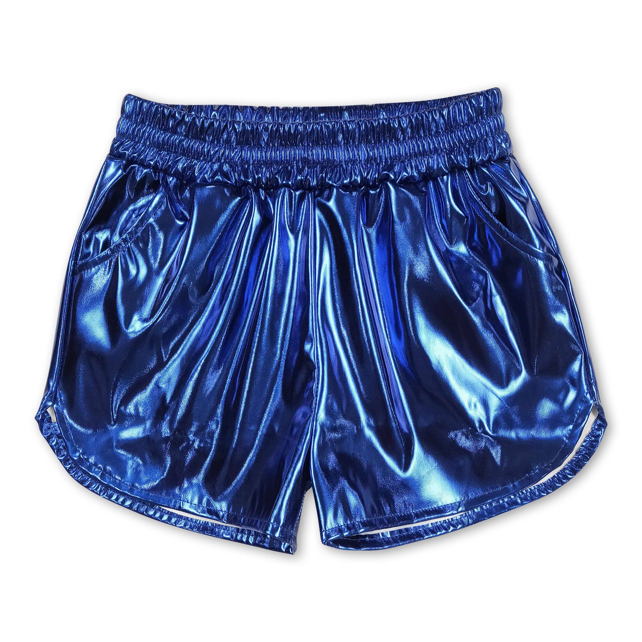 Yawoo Garments - Wholesale Shorts - Kids - Red elastic waist kids girls summer shorts1