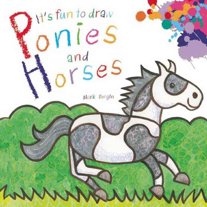 Simon & Schuster - Wholesale Book - Kids - It's Fun to Draw Ponies and Horses by