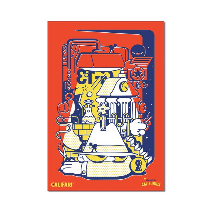 G-13 - 13 x 19-tums affisch för wholesale av Califari