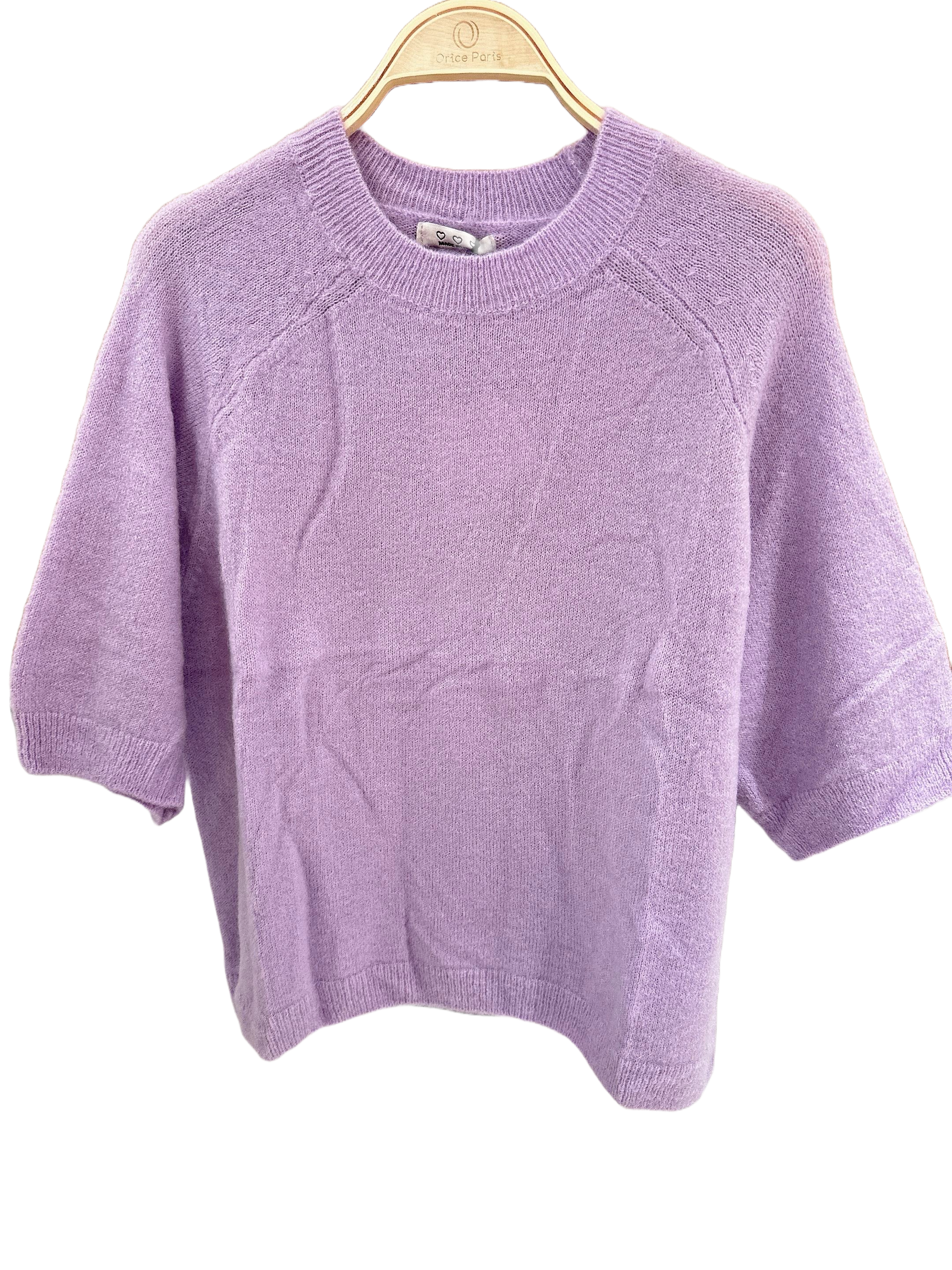 Orice – wholesale Pullovertröja - Dam – Kortärmad rundhalsad stickad tröja - Orice3