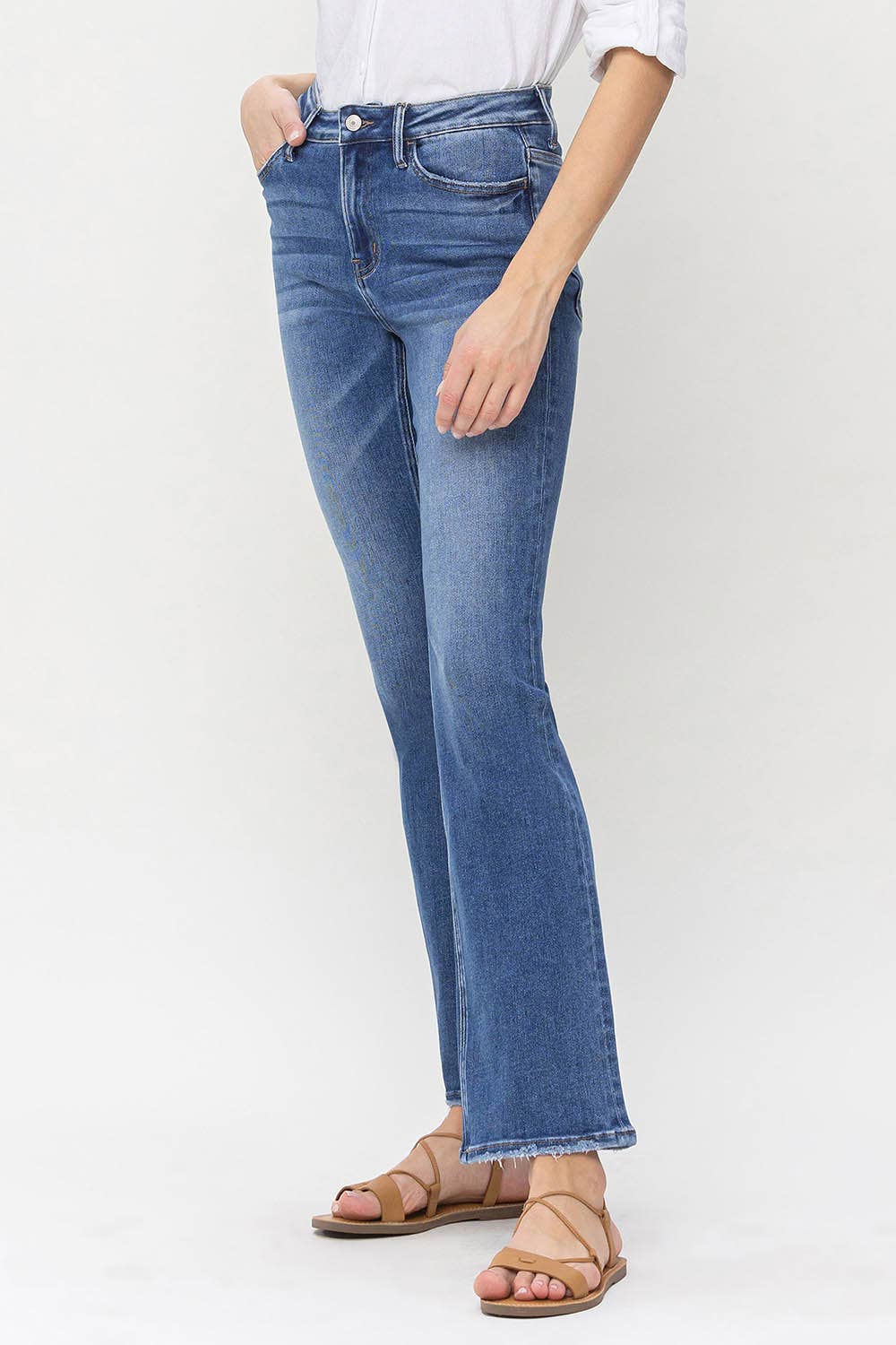 Paramount HIGH RISE SLIM BOOTCUT JEANS LV1084 for wholesale on Faire6