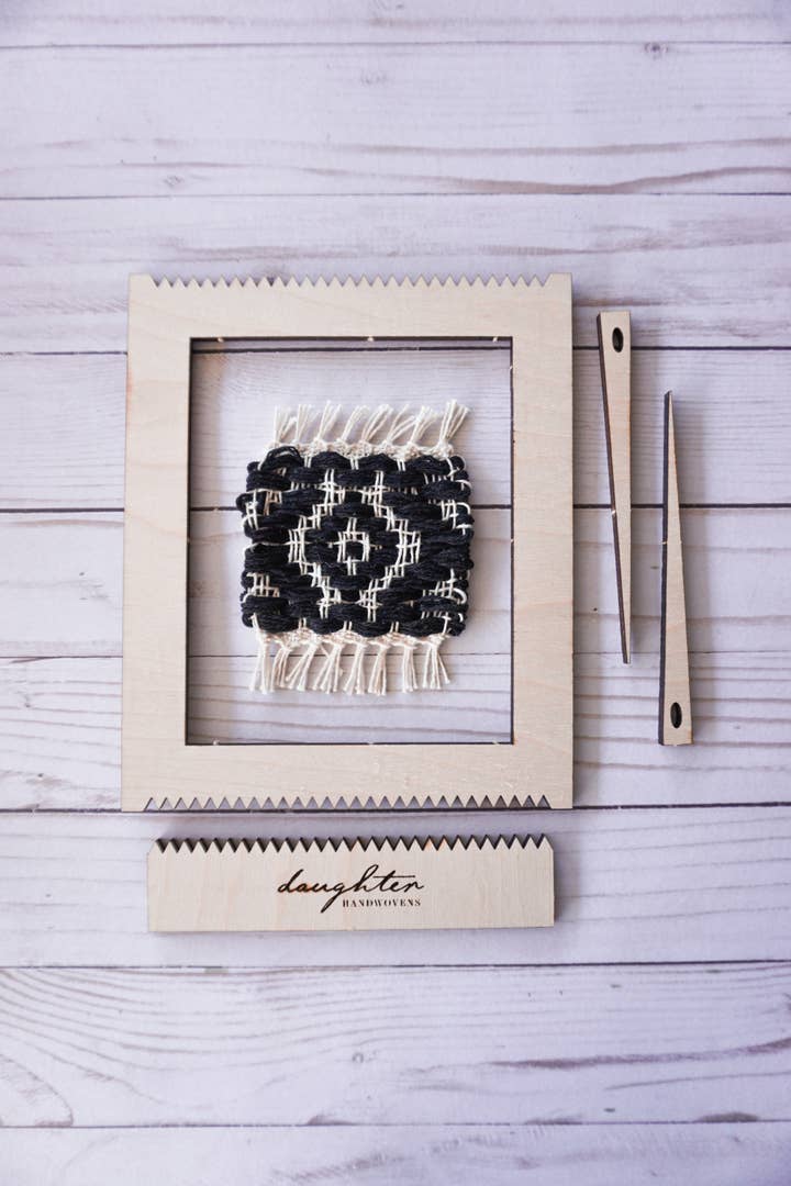 Daughter Handwovens - Wholesale DIY Craft Kit - Woven Coaster Kit2