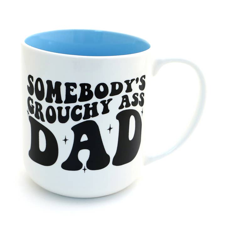 Tasse Papa Ronchon, cadeau pour la fête des pères pour la vente par Lenny Mud