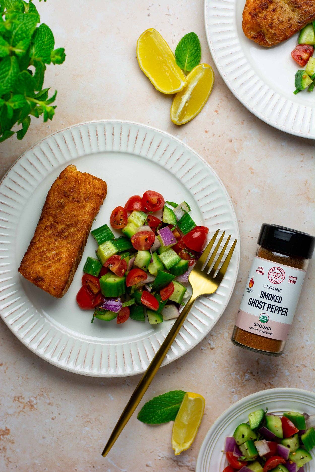 Pure Indian Foods - Wholesale Dried Spice - Ghost Pepper (Smoked Bhut Jolokia), Certified Organic7