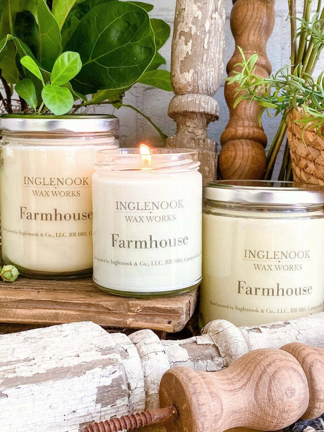 Inglenook & Co. - Wholesale Jar/Filled Candle - Farmhouse Soy Wax Soy Candle Clean Appearance5
