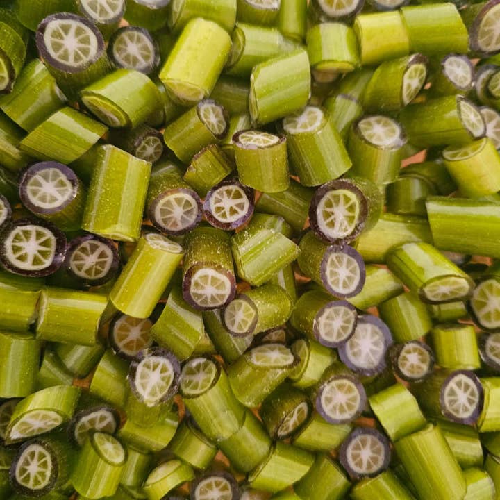 Hand-Crafted Lime Lollie's - 1lb Bulk for wholesale by Nelson's Candies