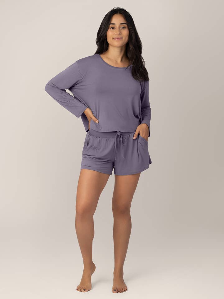 Aria Bamboo Casual Lounge Short for wholesale by Kindred Bravely